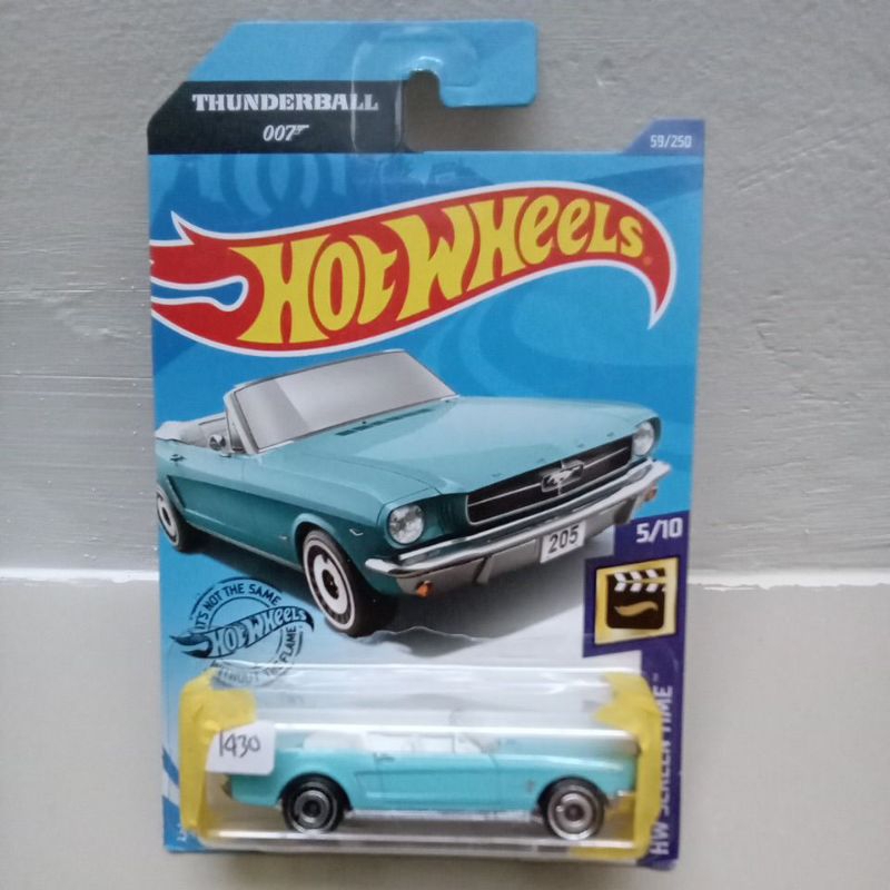 65 ford mustang convertible hotwheels art cars