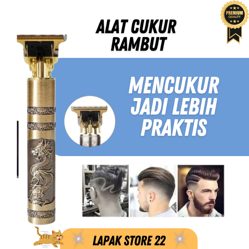 Alat Cukur Rambut Alat Potong Shaver Pria Electric Pencukur Rambut Mini Portable Alat Cukuran Pangka