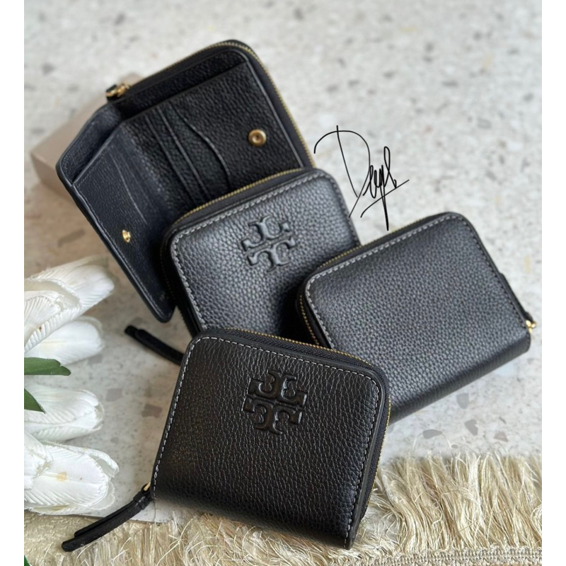 ToryBurch TB dompet bifold Black ori jastip