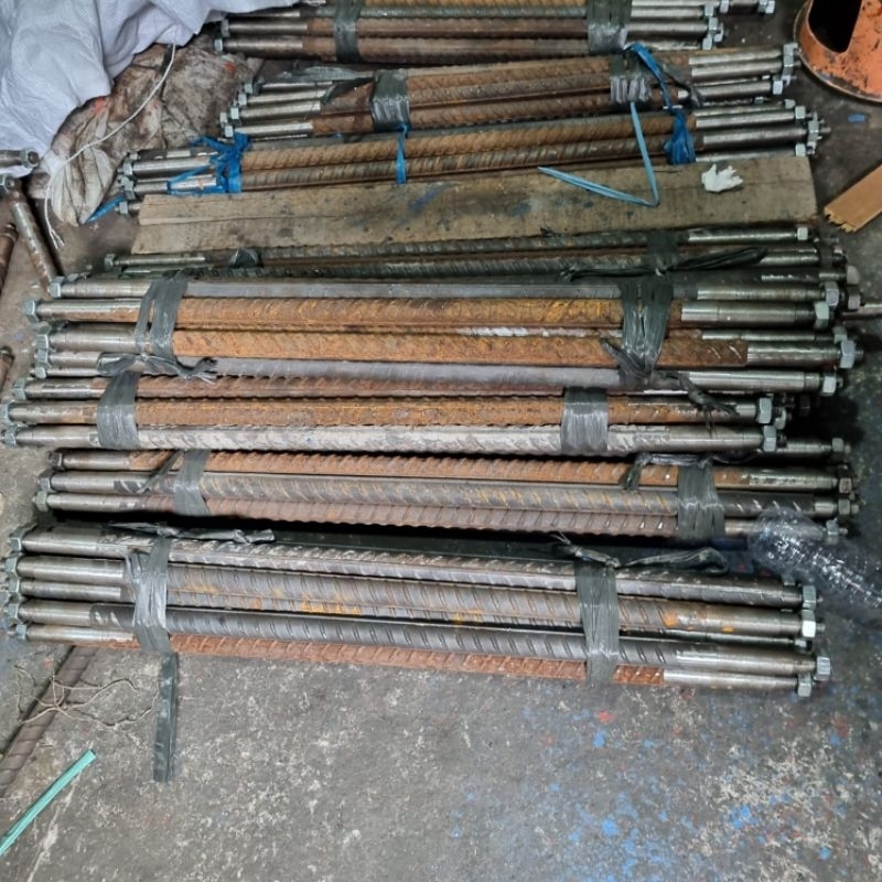 Besi As Roda Gerobak Lebar 80cm Sampai 100cm As Roda Gerobak