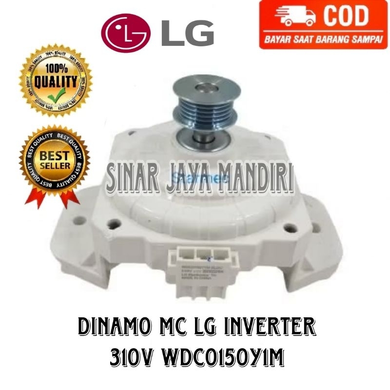 DINAMO MESIN CUCI LG INVERTER 1 TABUNG