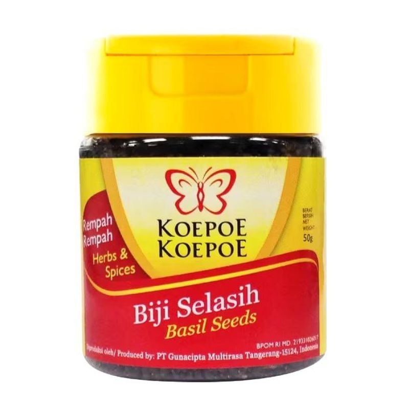 

Biji Selasih Koepoe Koepoe 50g