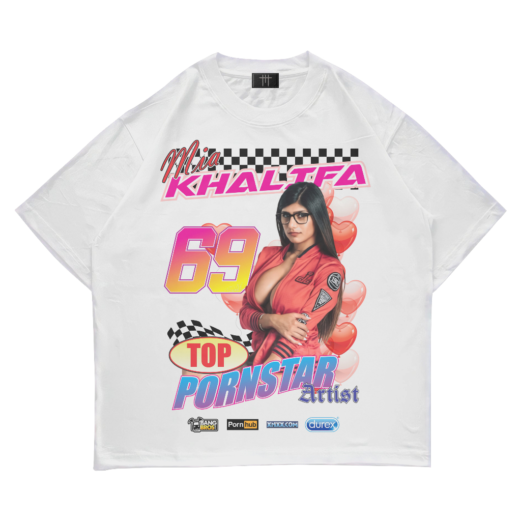 MIA KHALIFA KAOS VINTAGE COMBED 24S
