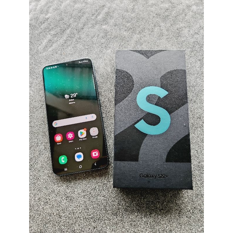 Samsung s22 plus 256gb 5g lte second original Bekas garansi resmi sein indonesia