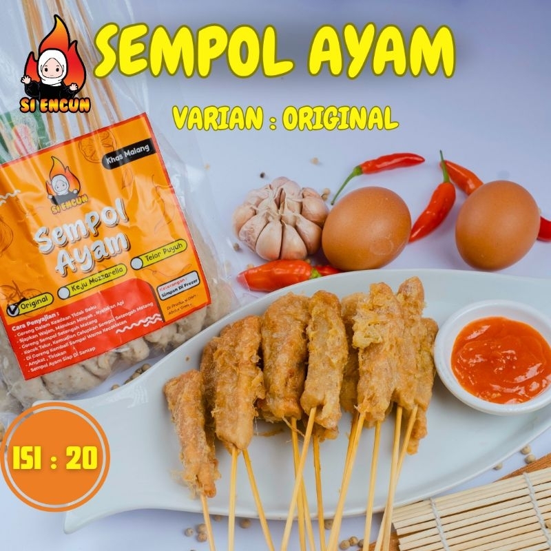 

SEMPOL AYAM SI ENCUN ISI 20 + SAOS ( ORIGINAL )