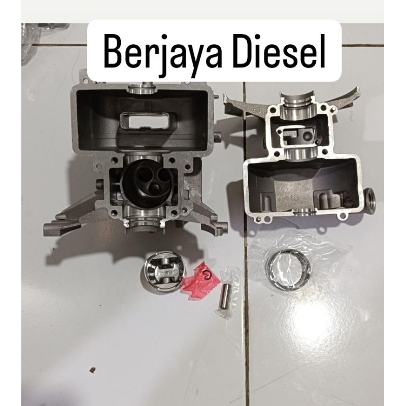 GX35 crankcase (blok mesin) + piston Blok mesin rumput 4 tak berikut piston nya