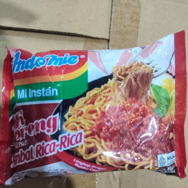 

Indomie Rasa Sambal Rica-Rica