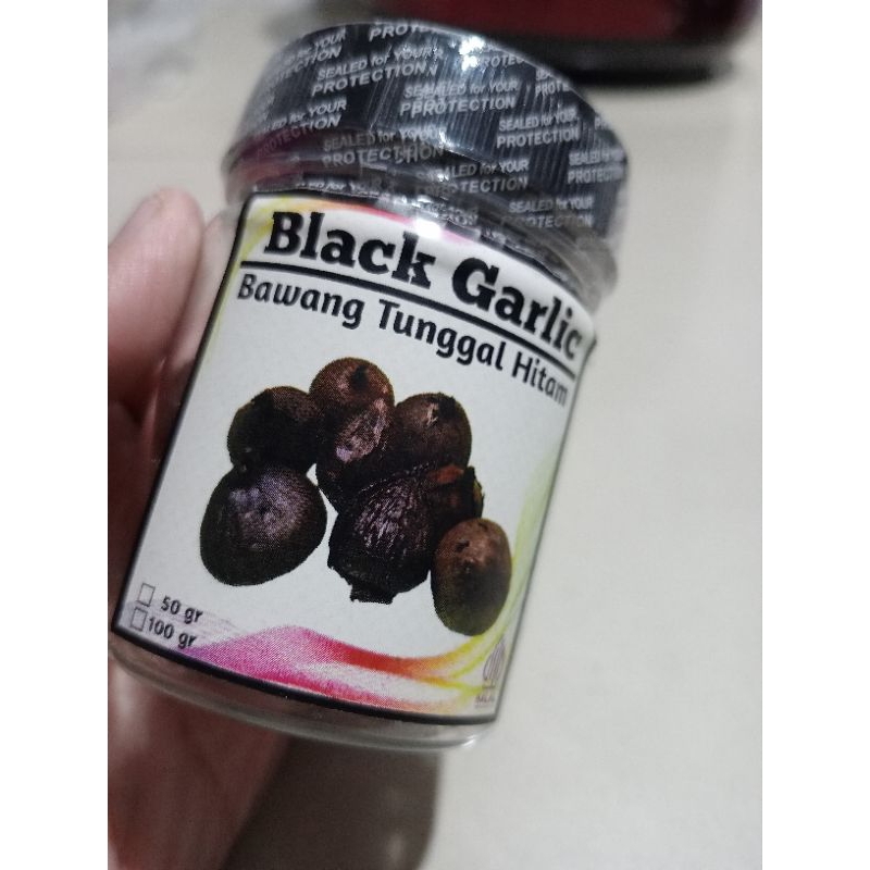 

Bawang Putih Tunggal Bawang Lanang Black Garlic