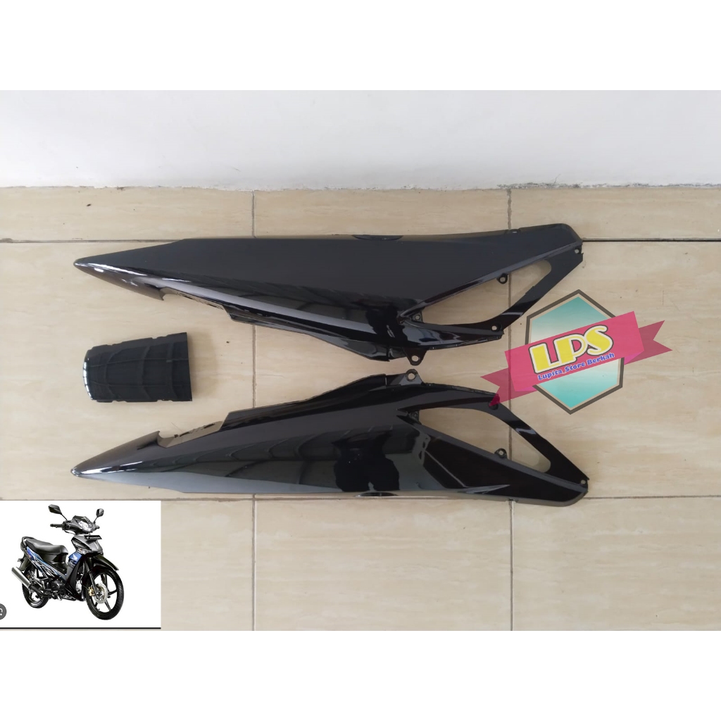 Body Samping Supra X 125 Hitam Termurah