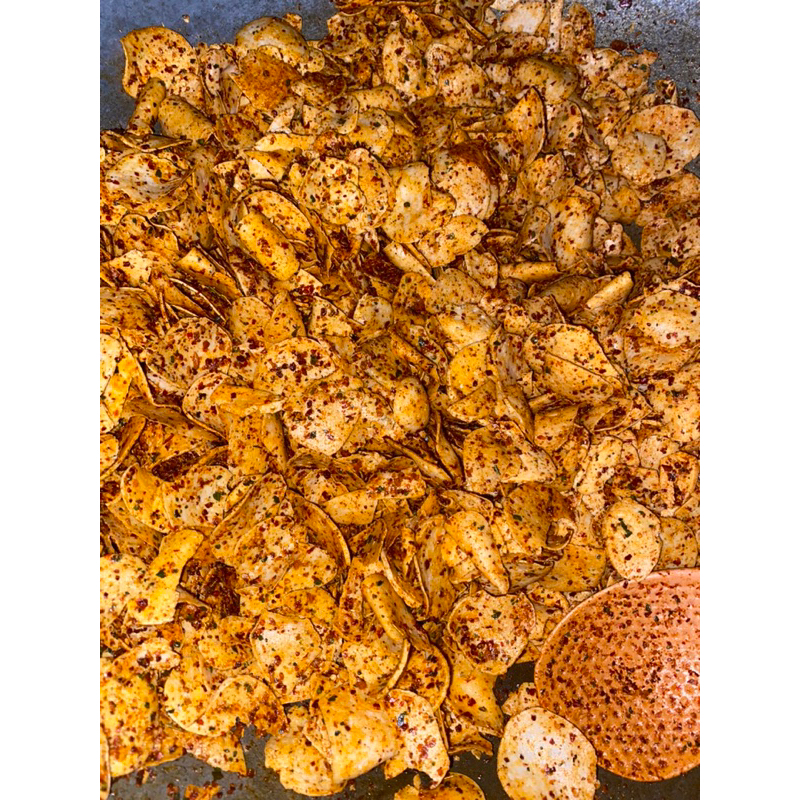 

KERIPIK BASRENG PEDAS DAUN JERUK