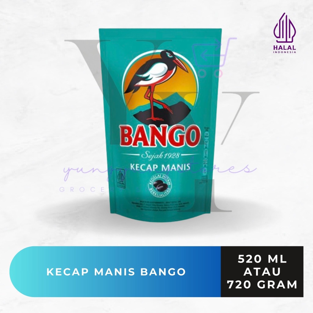 

Kecap Manis Bango Refill 520 ml / 720 gram