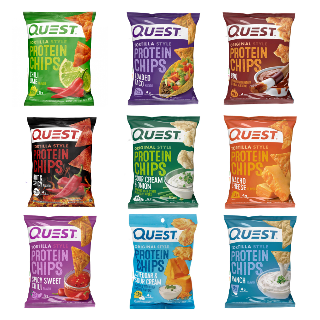 

Quest Protein Chips Style / Healthy Snack Chip Bar - 1 pcs