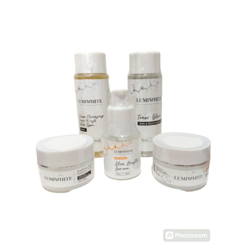 Lumiwhite 5in1 paket serum DNA Salmon [ pusat skincare kudus ] Ready