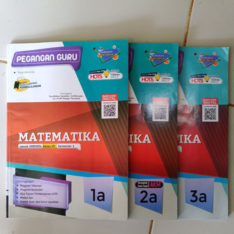 

BUKU PEGANGAN GURU SMP/MTS MATEMATIKA kelas 7,8,9