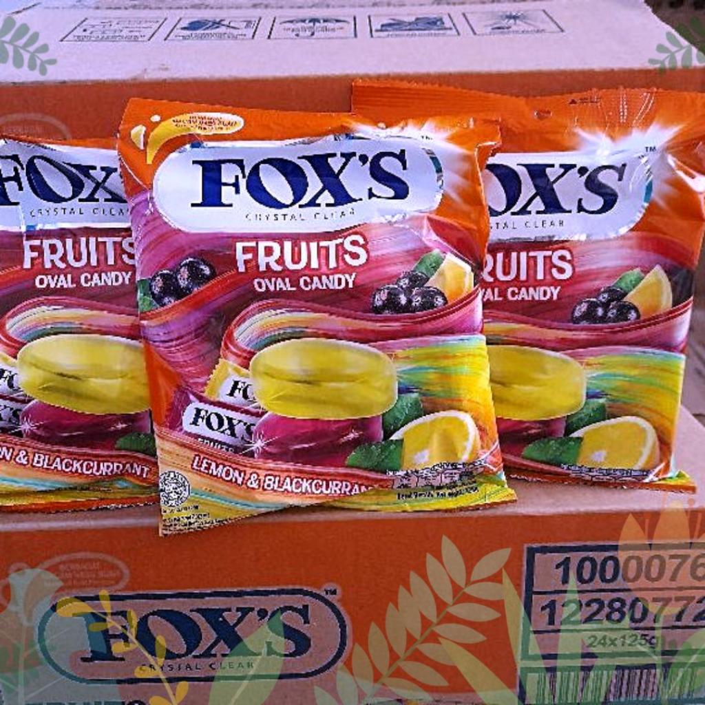 

Permen Foxs varian Fruits 125 gr