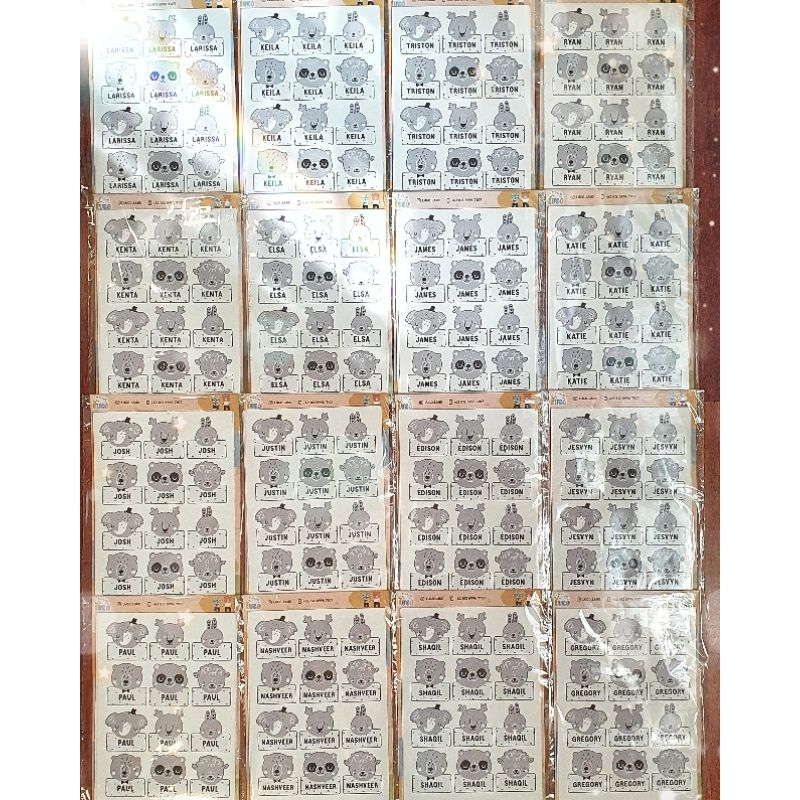 

STICKER NAMA ANAK BUKU SEKOLAH