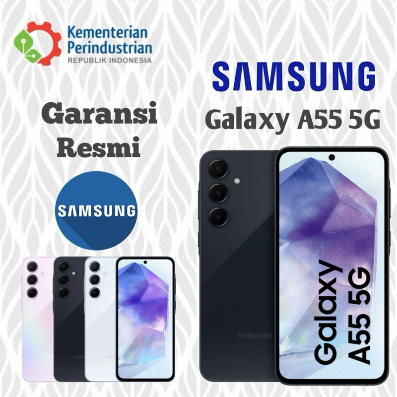 Samsung Galaxy A55 5G Ram 8/256 & 12/256 Garansi resmi samsung indonesia