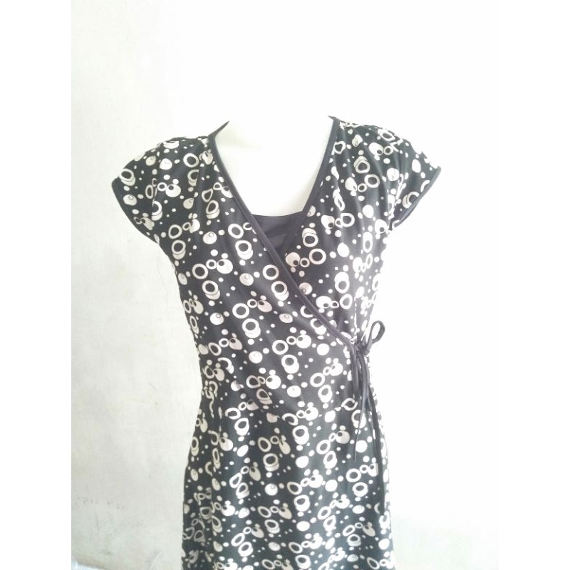 dress midi/ dress polka