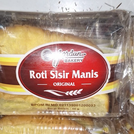 

TERBAIK 2 PAKET ROTI SISIR MANIS JORDAN ENAK 1 PAKET ISI 5 PICIS X 50 GRAM