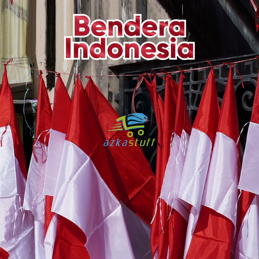 Bendera Kain Indonesia - Bendera merah putih - Bendera Indonesia kain
