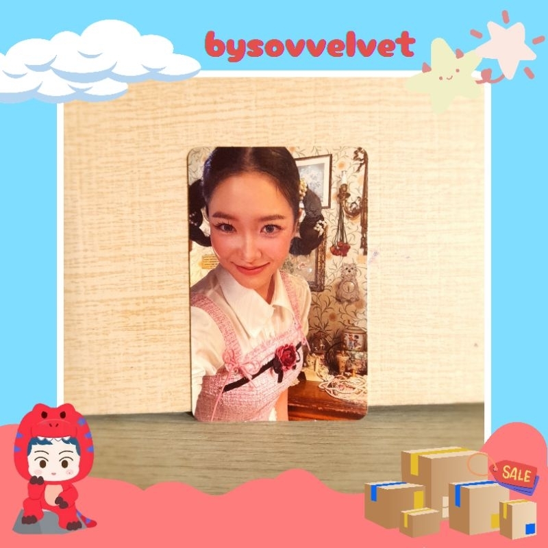 Official Photocard YERI Red Velvet - Feel My Rhythm ~bysovvelvet~