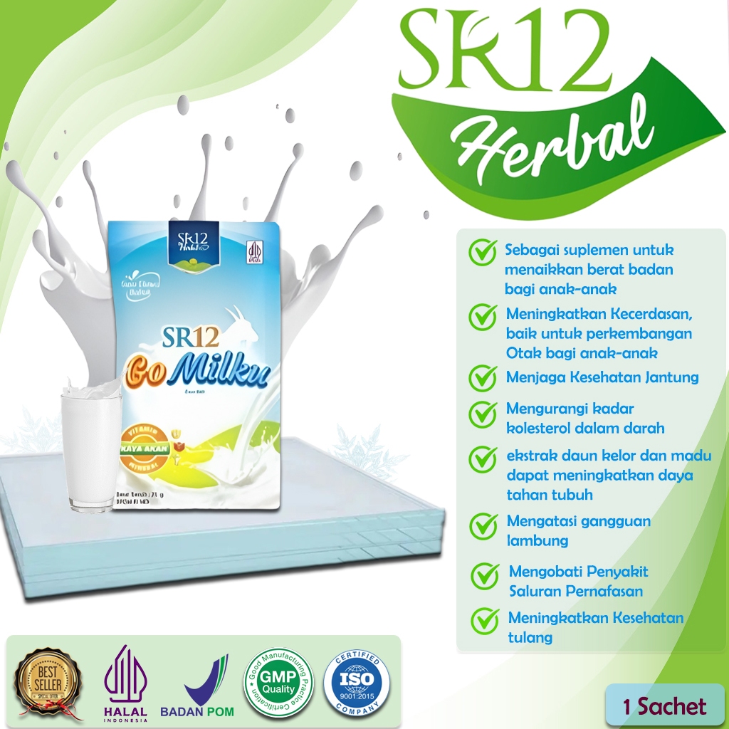 

Susu Go Milku SR12 Rasa Original Cokelat Stroberi Kemasan 1 Sachet 25 gr