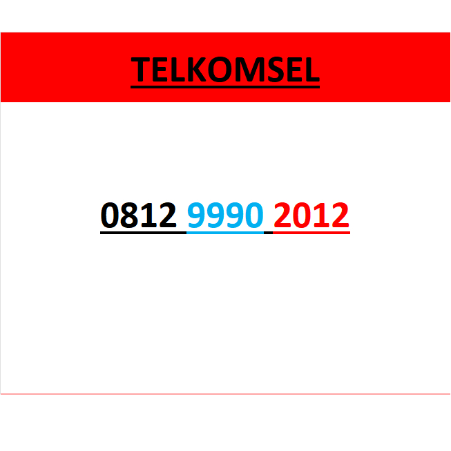 Nomor cantik simpati seri tahun 2012 murah lengkap w1200