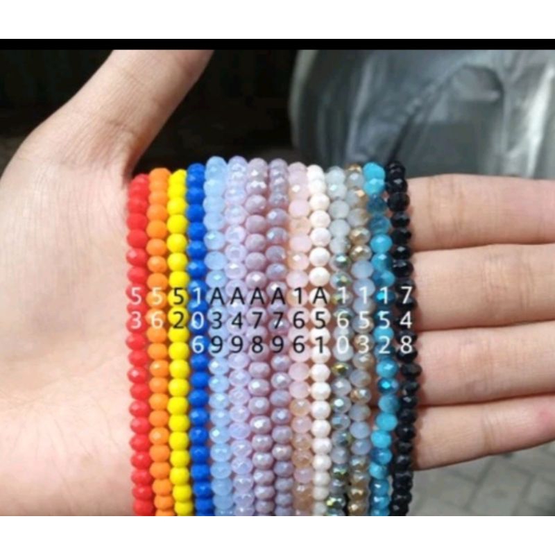 Kristal Ceko Doff CEYL 4mm/rtg