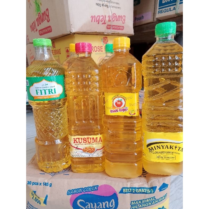 

minyak goreng 1liter botol