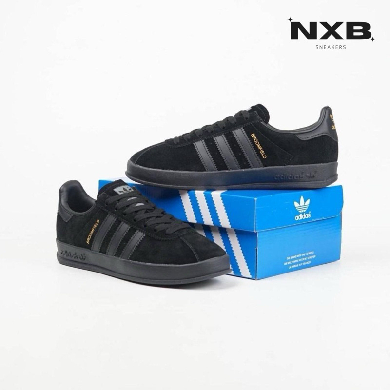 Sepatu Adidas Broomfield Black Gold