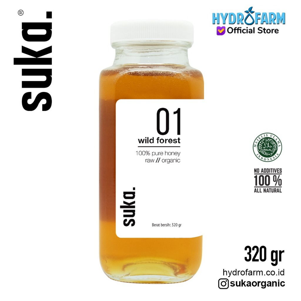 

Suka - Wild Forest Honey / Madu Hutan Liar (320gr)