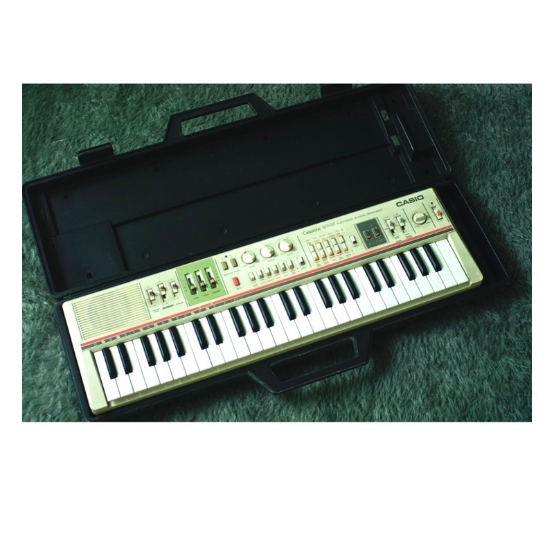 Casiotone casio mt 65 keyboard synthesizer vintage