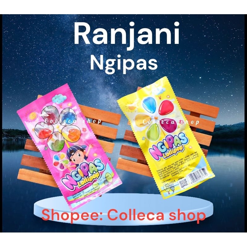 

Ranjani NGIPAS LOLLIpop isi 24pc x 10gr