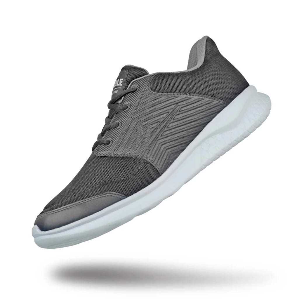 TERBATAS  Sepatu Eagle Orient Black Grey Running Shoes Original Only Limited