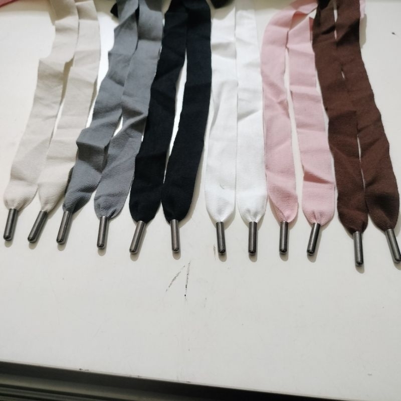 tali switer/tali Hoodie gepeng lebar 2cm panjang 125cm varian warna