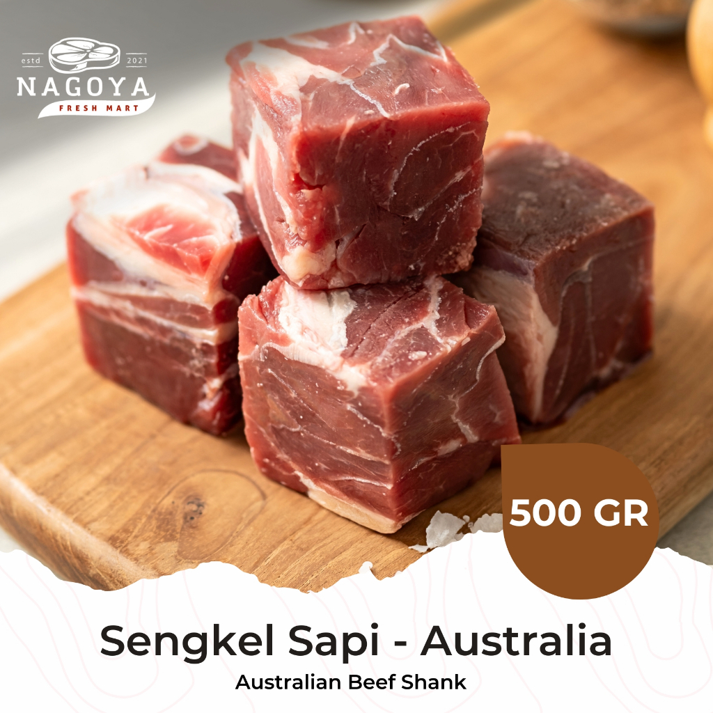 

Daging Sengkel Sapi Premium Impor Australia - 500 GR