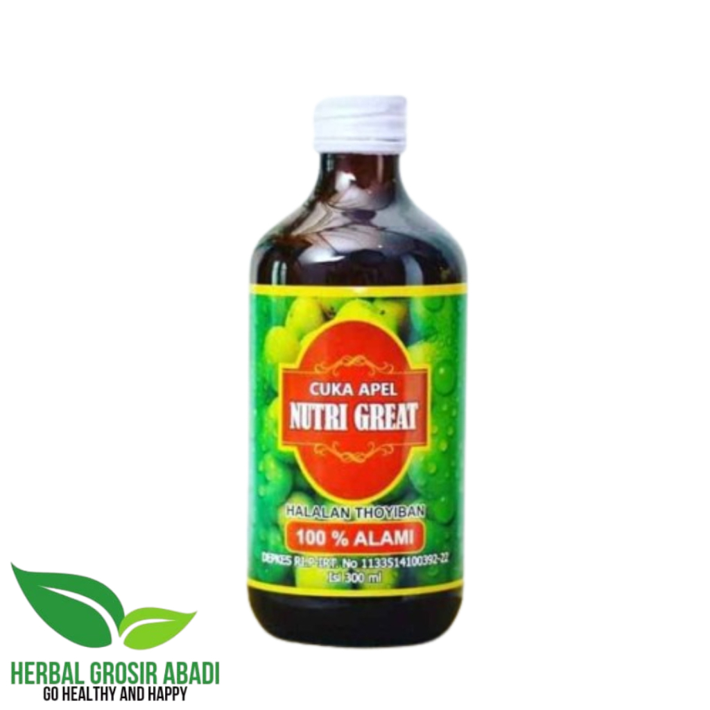 

Cuka Apel Nutrigreat Nutri Great 300ml ORIGINAL Non Alkohol