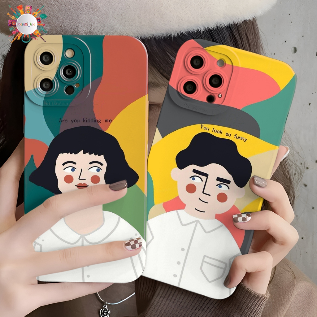 SOFTCASE CASE CASING PROCAMERA CUSTOM GIRL AND BOY UNTUK X XR A03S A03 A04 A15S A16 A16K A17 C12 C15