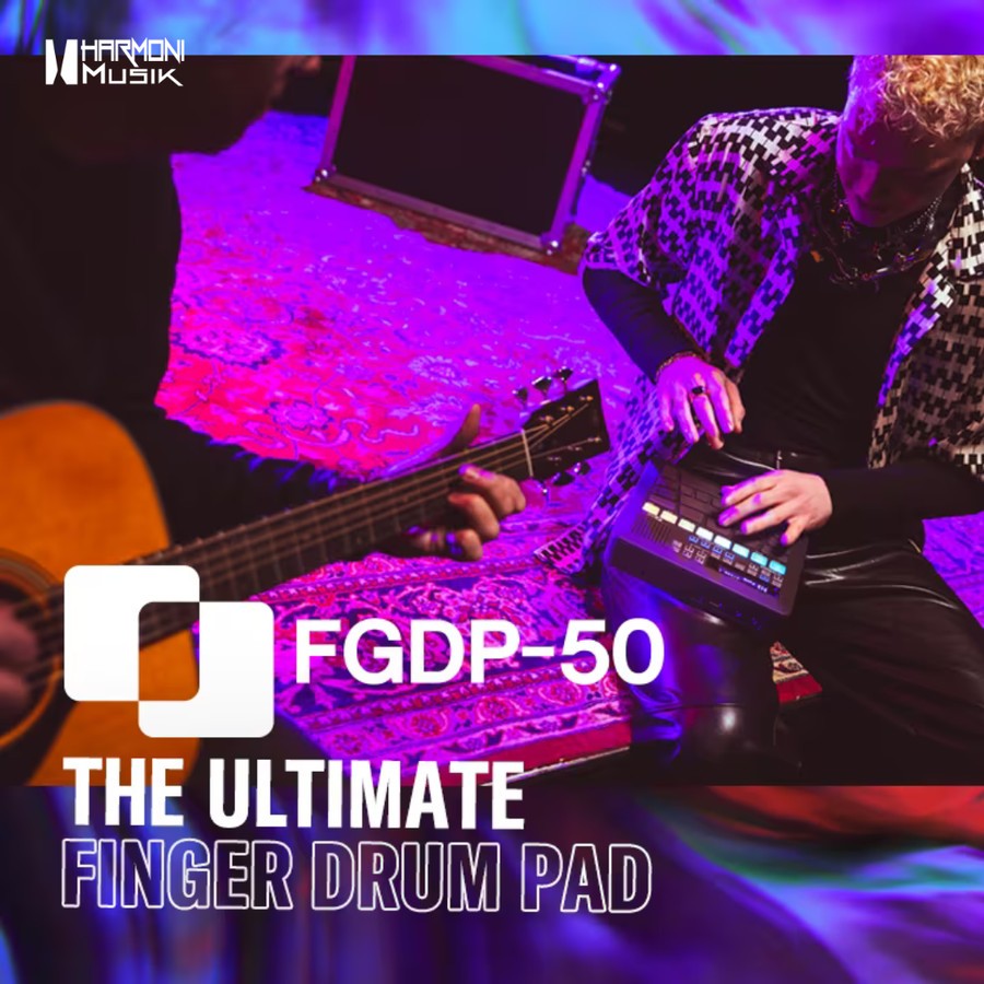 Yamaha FGDP50 FGDP-50 Finger Drum Pad Elektrik Black Original