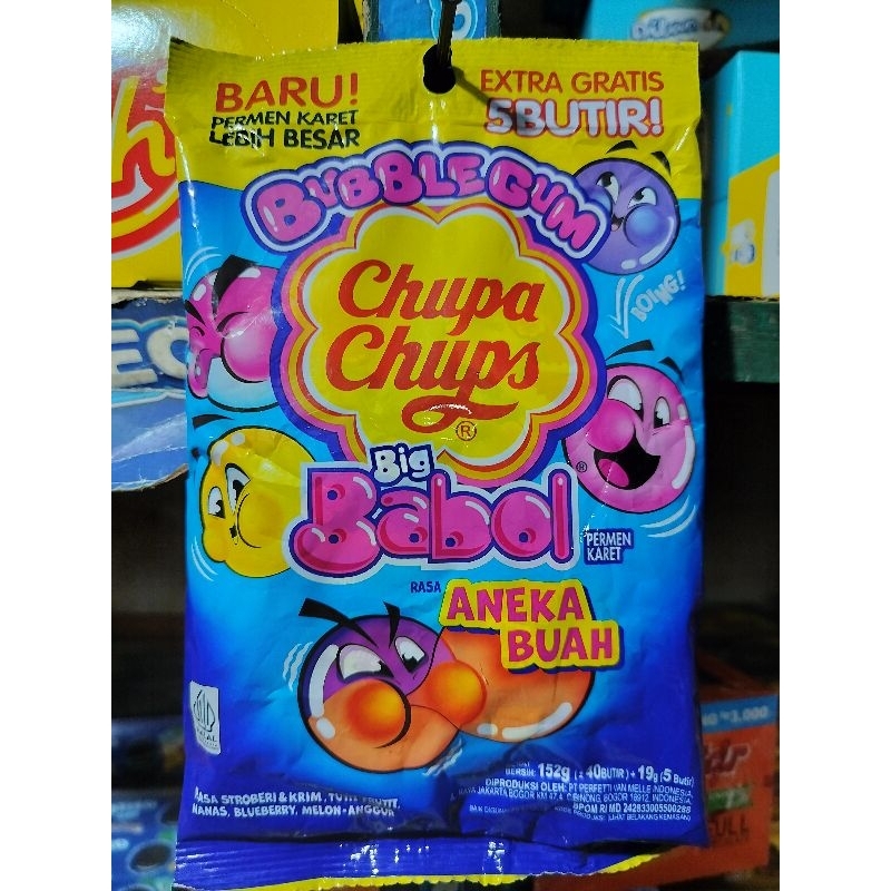 

Permen Chupa Chups Big Babol Bubble Gum/permen karet