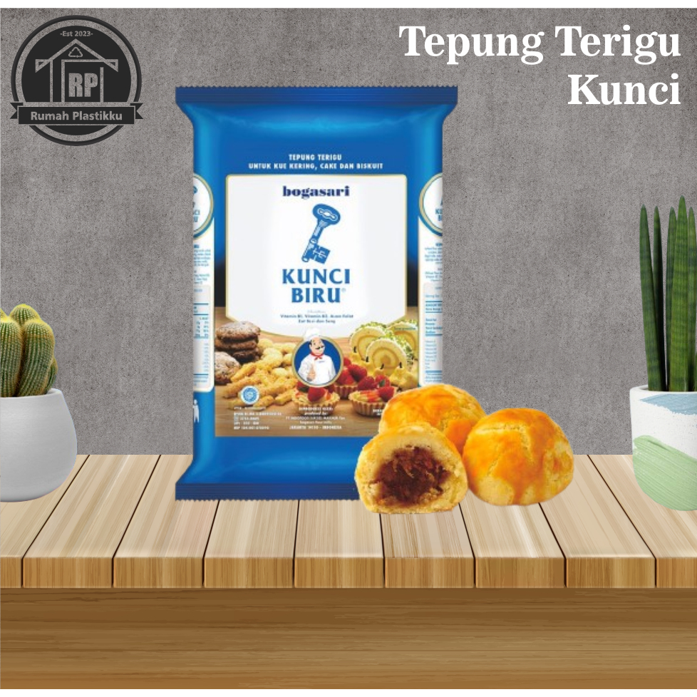 

Tepung Terigu KUNCI Biru / Kemasan 1 Kg