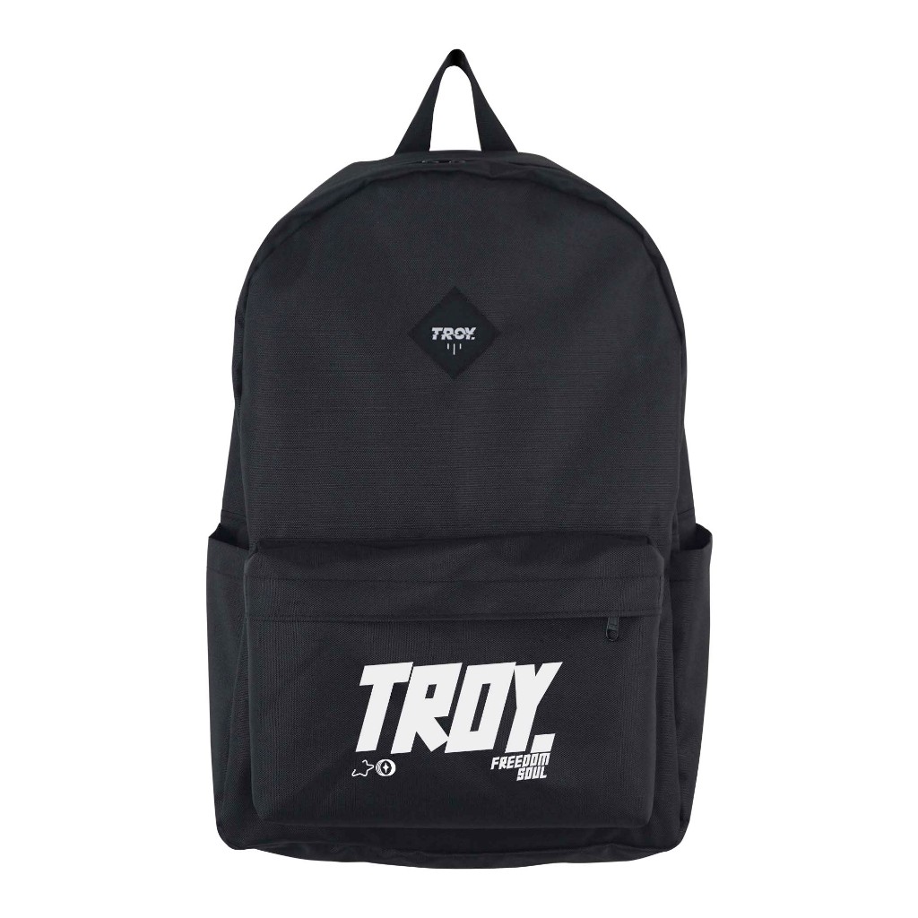Troy Company Backpack Black Freedom Soul - Tas Ransel Hitam BP 2520