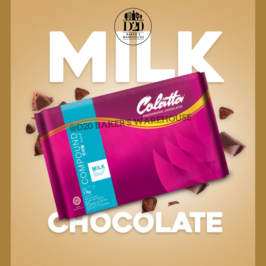 

Colatta Chocolate Compound Milk Coklat 1kg