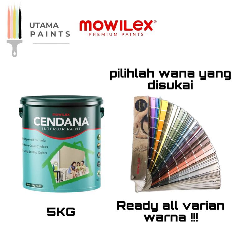 Cat Tembok Cendana Interior 5Kg