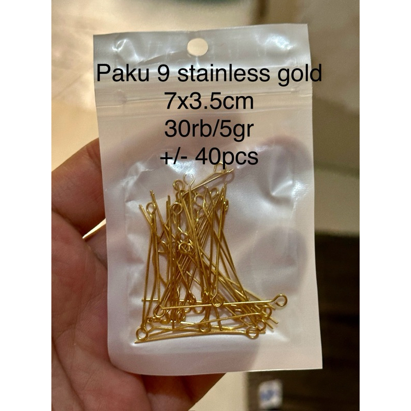paku 9 eyepin anti karat stainless