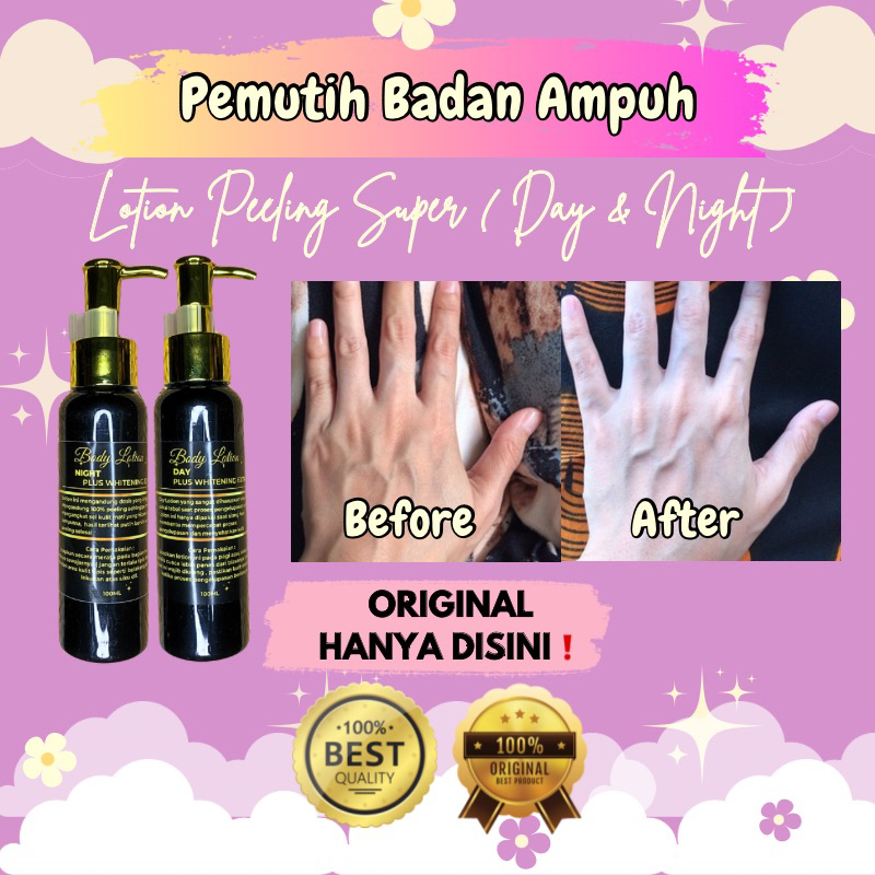 PEMUTIH BADAN AMPUH ( LOTION PEMUTIH BADAN )