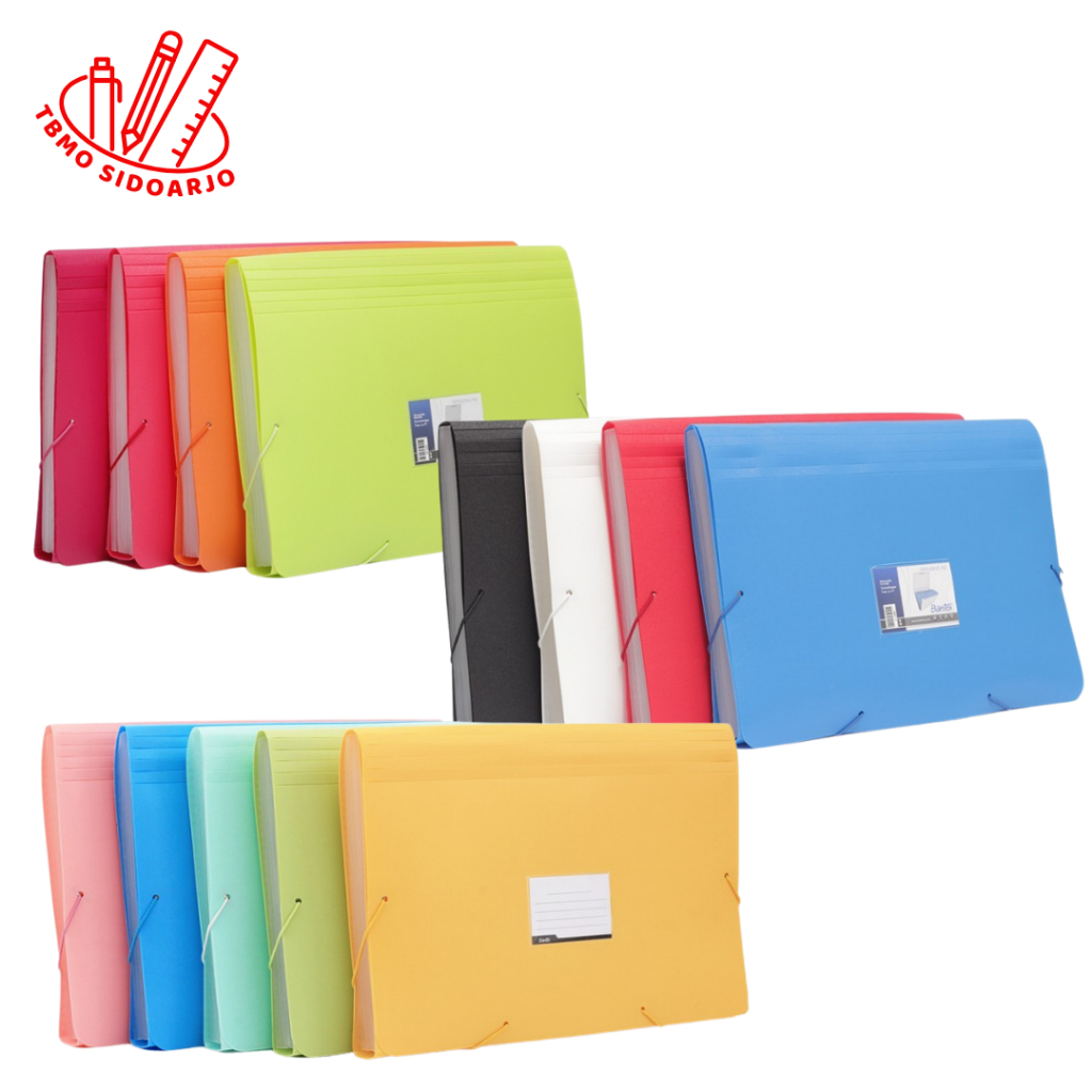 

TBMO Bantex Expanding File PP Folio F4 3601 Map Harmonika