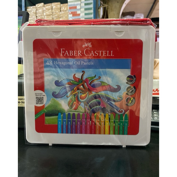 

Crayon Oil Pastel Faber Castell 48 Warna Set Original Free Bubble Dus KODE I1P3