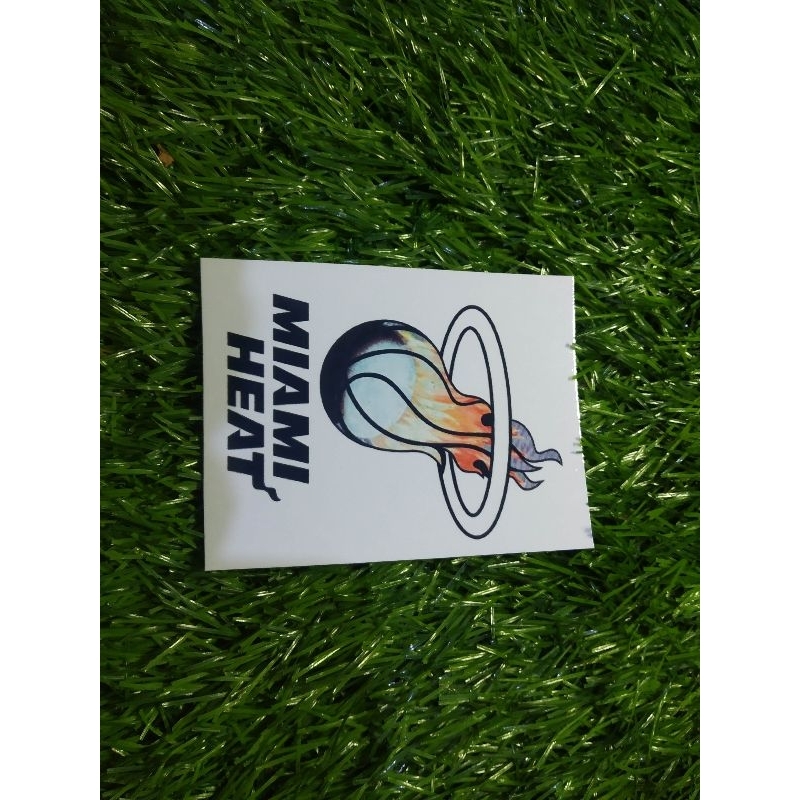

print stiker Miami heat