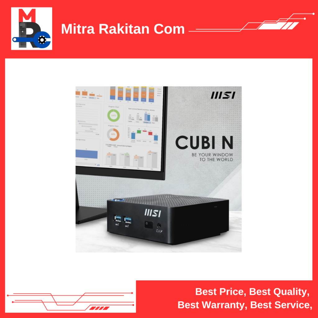 MSI CUBI Mini PC | i7-10510U | 16GB | NVMe | Office Desktop